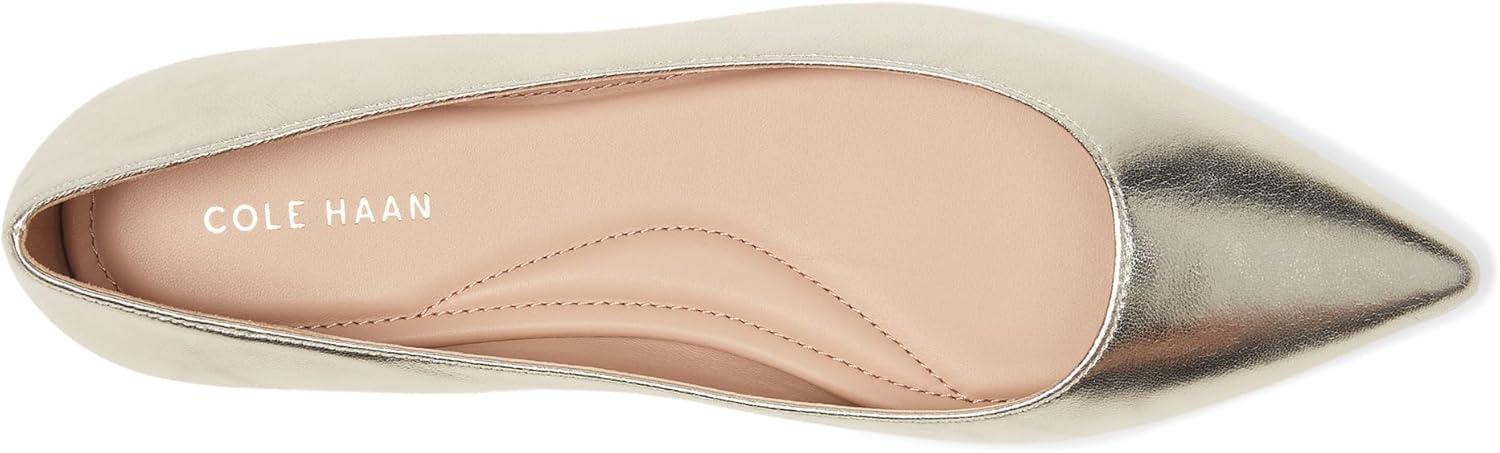 image:imageCole Haan Womens Grand Ambition 20 Angelina Ballet FlatsSoft Gold Leather