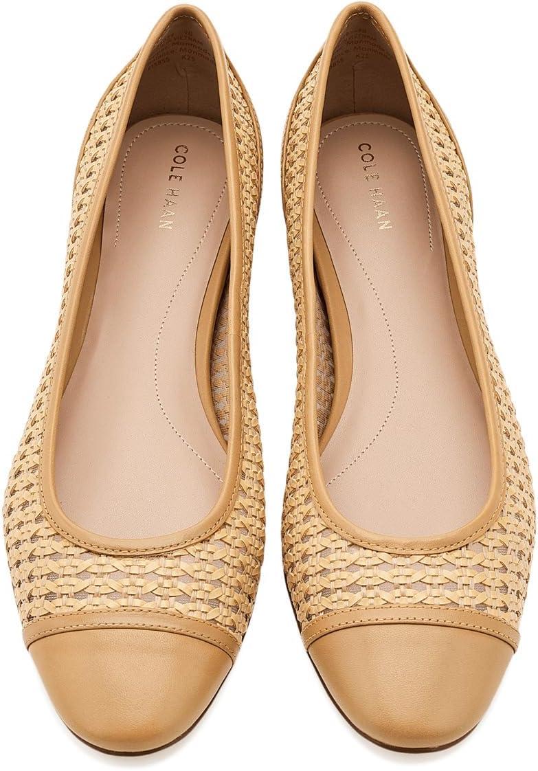 image:imageCole Haan Womens Raquelle Demi WedgeNatural RaffiaBiscuit