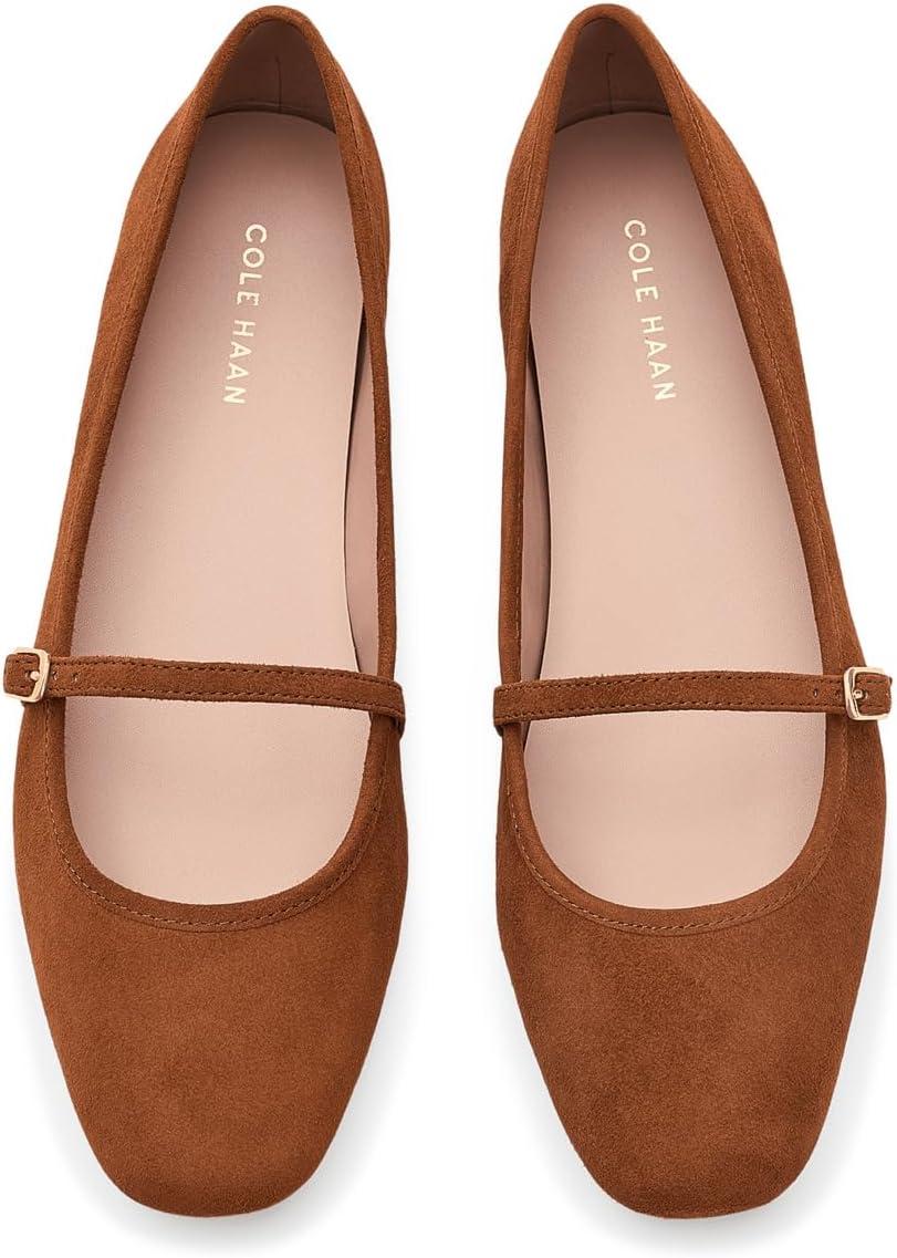 image:imageCole Haan Womens Yelena Mary JaneTobacco Suede