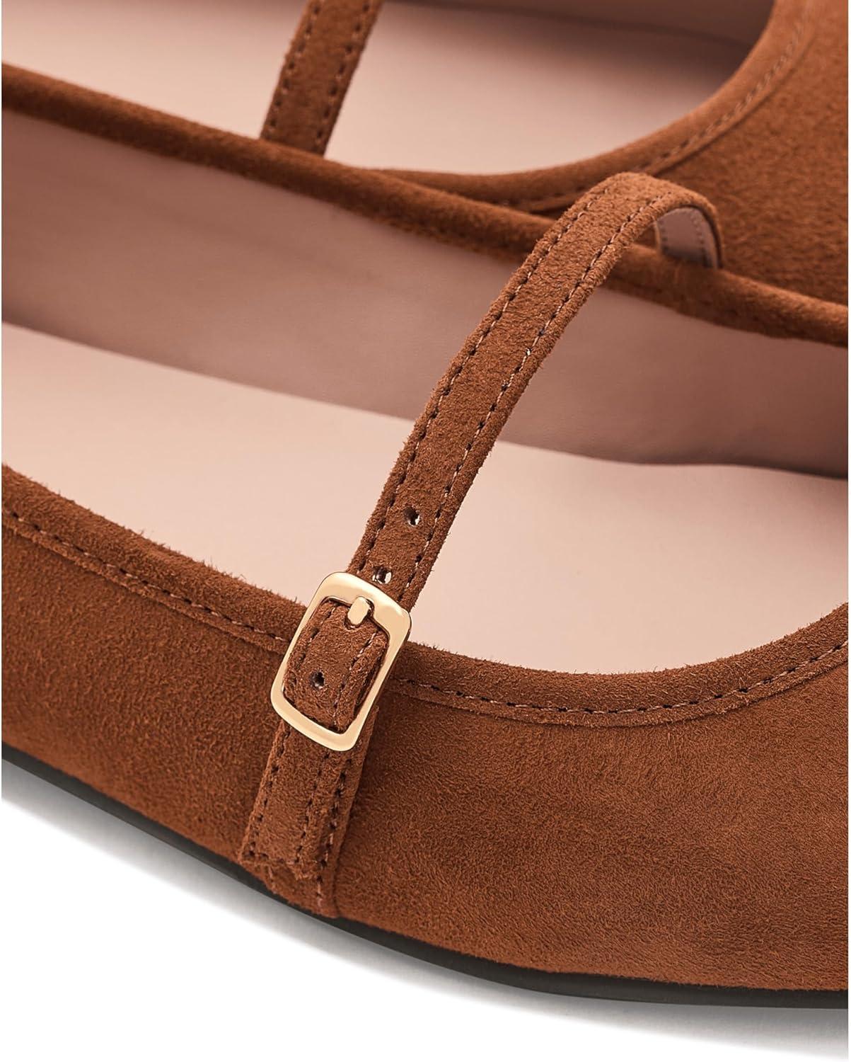 image:imageCole Haan Womens Yelena Mary JaneTobacco Suede