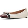 Ch Powder Lthr/Ch Mahogany Croc Print/Black Lthr