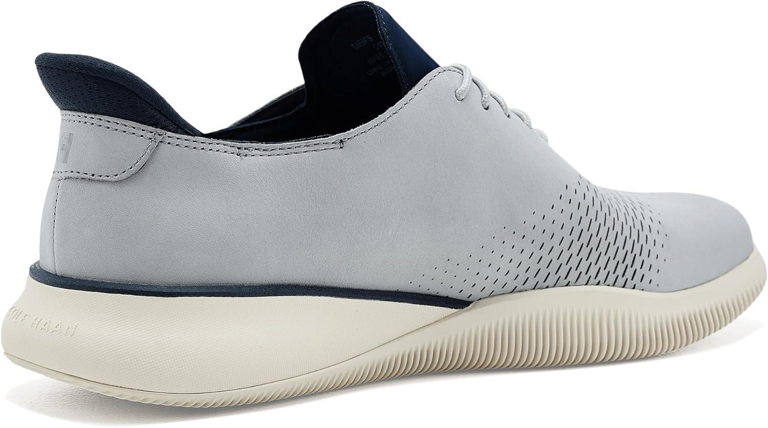 image:imageCole Haan Mens 6Zerogrand Laser Cut QuickonHarbor Mist NubuckLight WhiskeyIvory