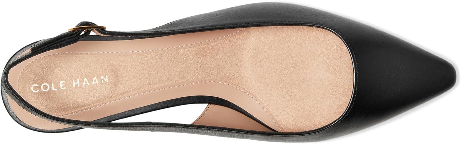 image:imageCole Haan Womens 35mm High Heel Goto Jocelyn SlingbackBlack Leather