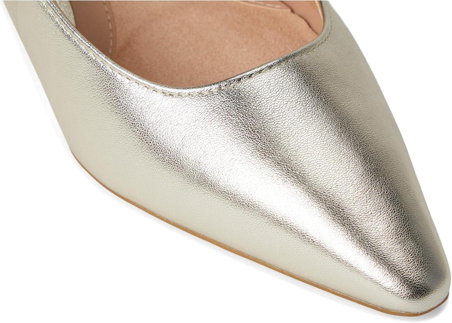 image:imageCole Haan Womens 35mm High Heel Goto Jocelyn SlingbackSoft Gold Leather