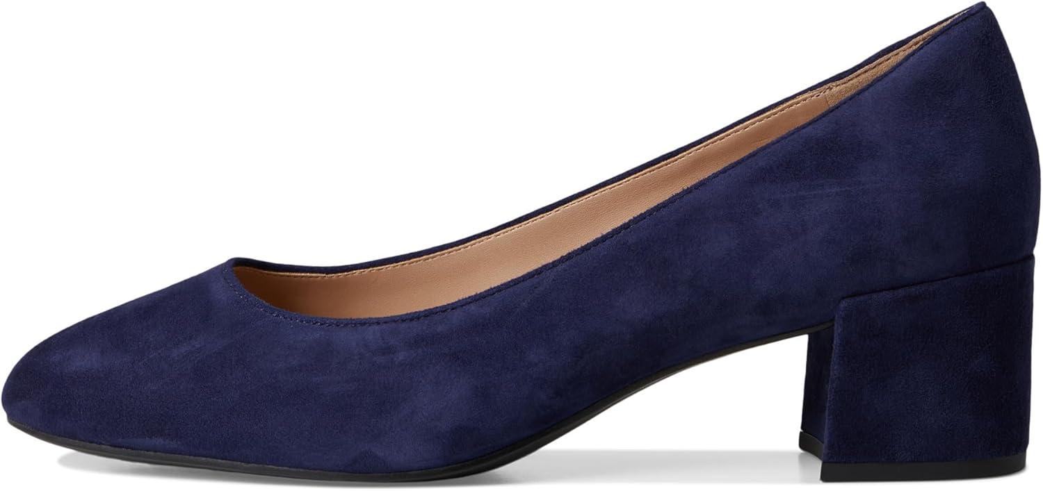 image:imageCole Haan Womens 45mm High Heel Goto Shayla Block HeelMidnight Moon SuedeRaven