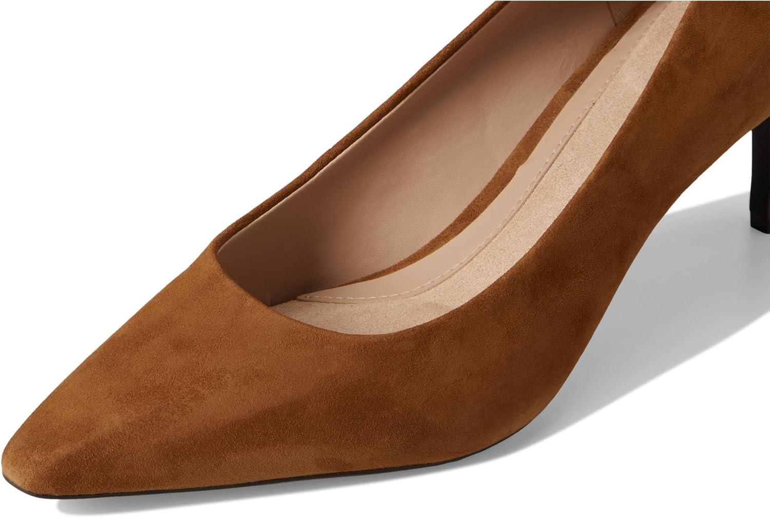 image:imageCole Haan Womens 65mm High Heel Goto JaneyTobacco Suede