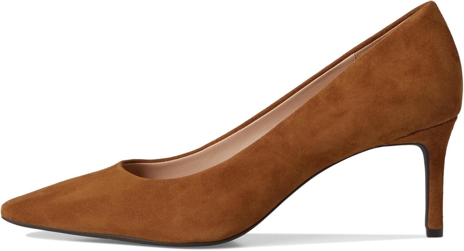 image:imageCole Haan Womens 65mm High Heel Goto JaneyTobacco Suede