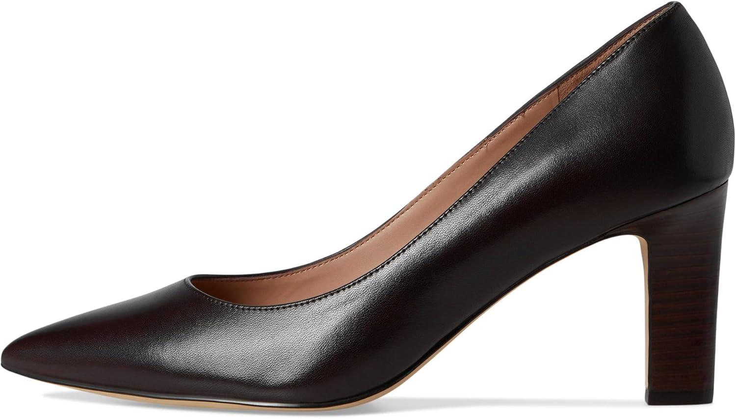 image:imageCole Haan Womens 75mm High Heel MylahDark Chocolate Leather