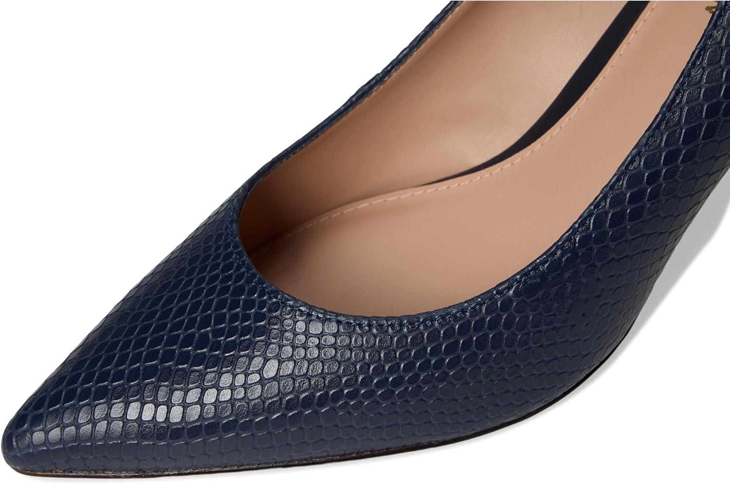 image:imageCole Haan Womens 75mm High Heel MylahMidnight Moon Snake Print