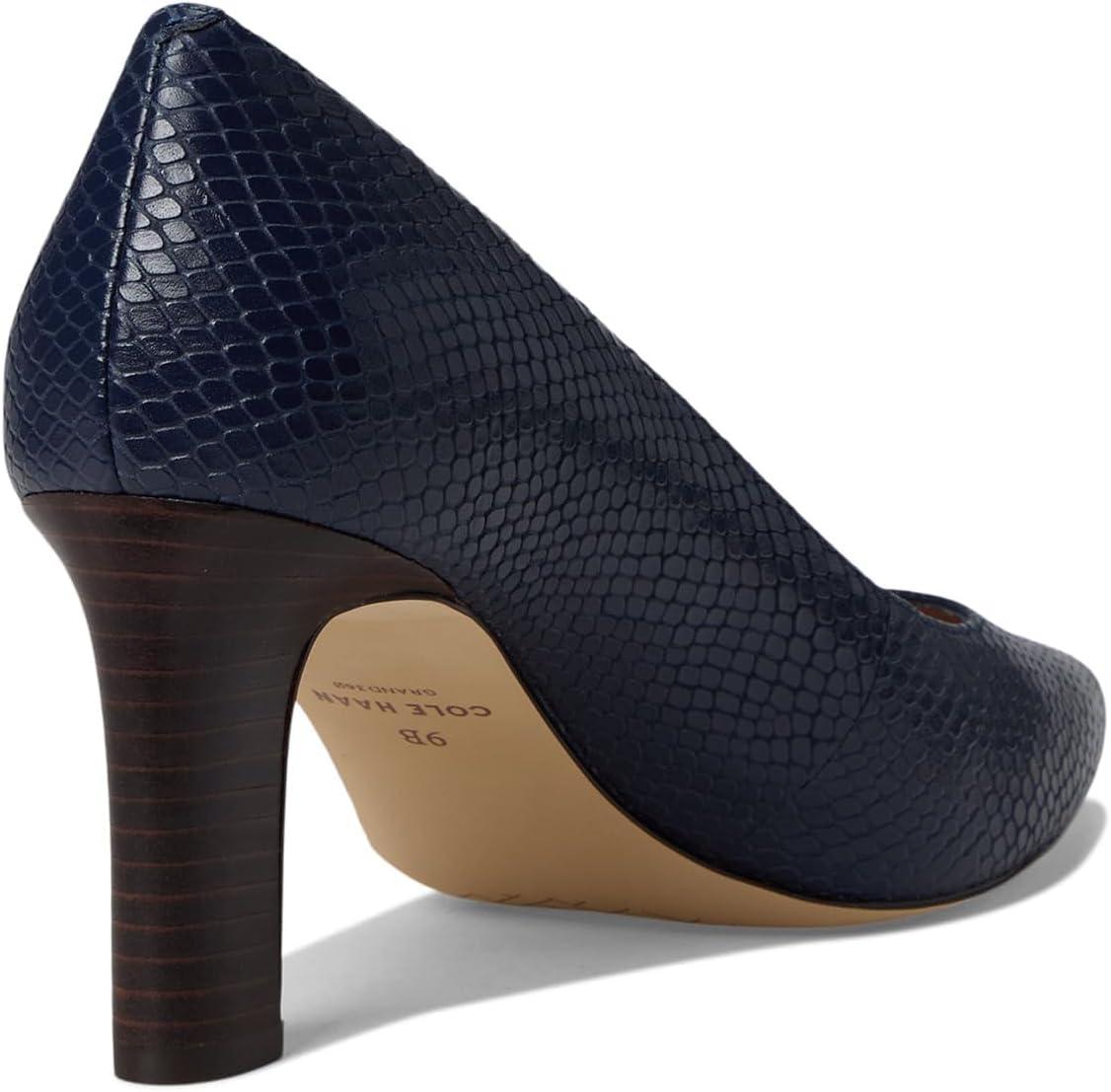 image:imageCole Haan Womens 75mm High Heel MylahMidnight Moon Snake Print