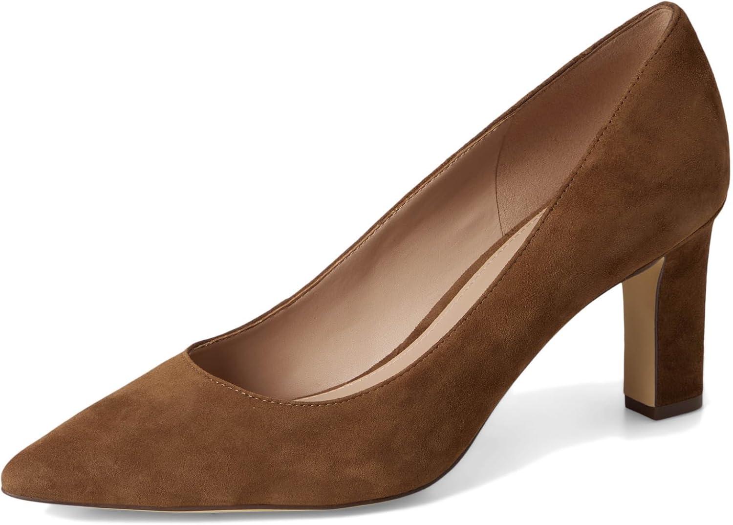 image:imageCole Haan Womens 75mm High Heel MylahSpiced Brown Suede