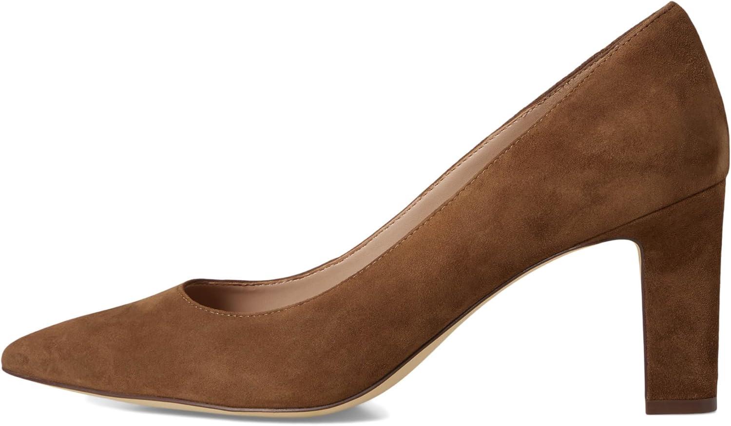 image:imageCole Haan Womens 75mm High Heel MylahSpiced Brown Suede