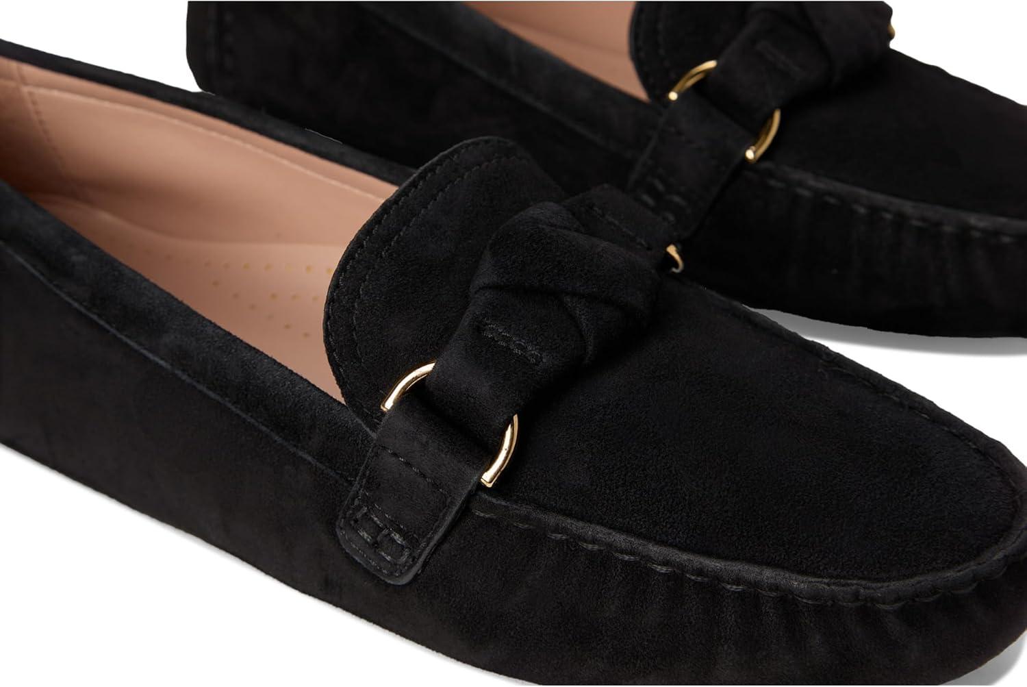 image:imageCole Haan Womens Emmie KnotBlack Suede