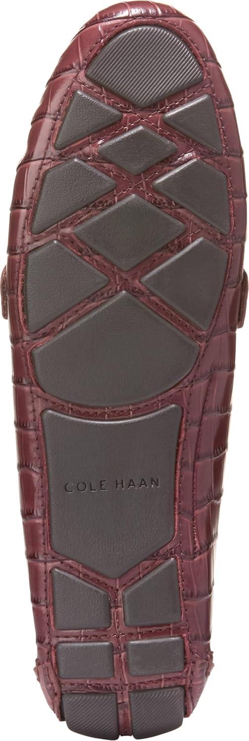 image:imageCole Haan Womens Emmie KnotMahogany Crocodile Print Leather