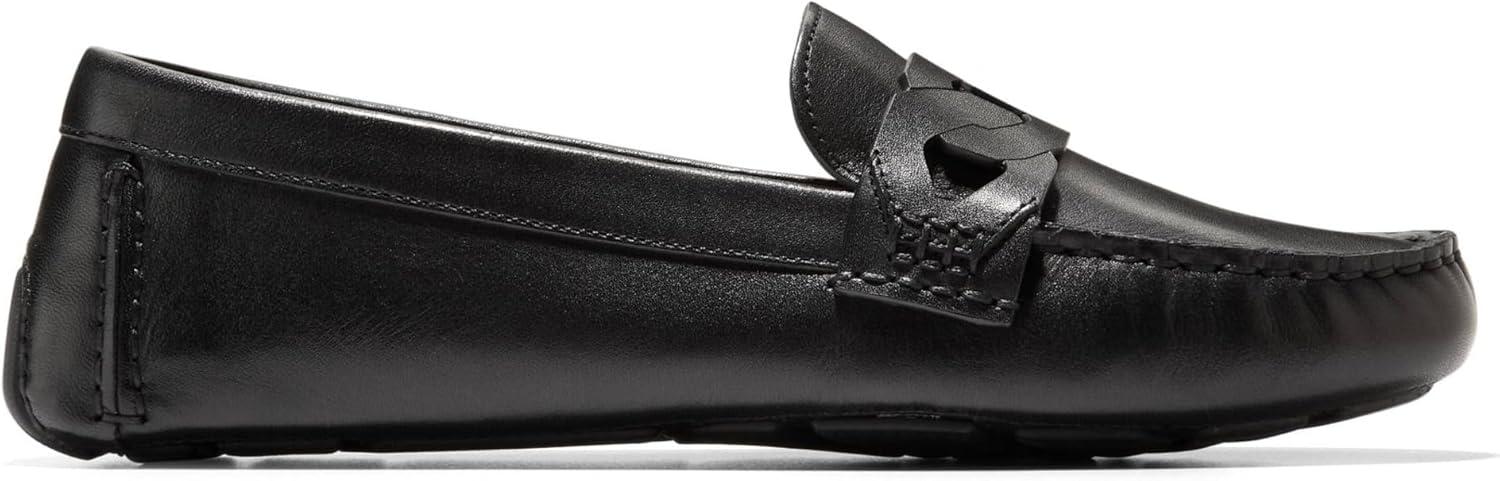 image:imageCole Haan Womens Evelyn Chain DriverBlack Leather