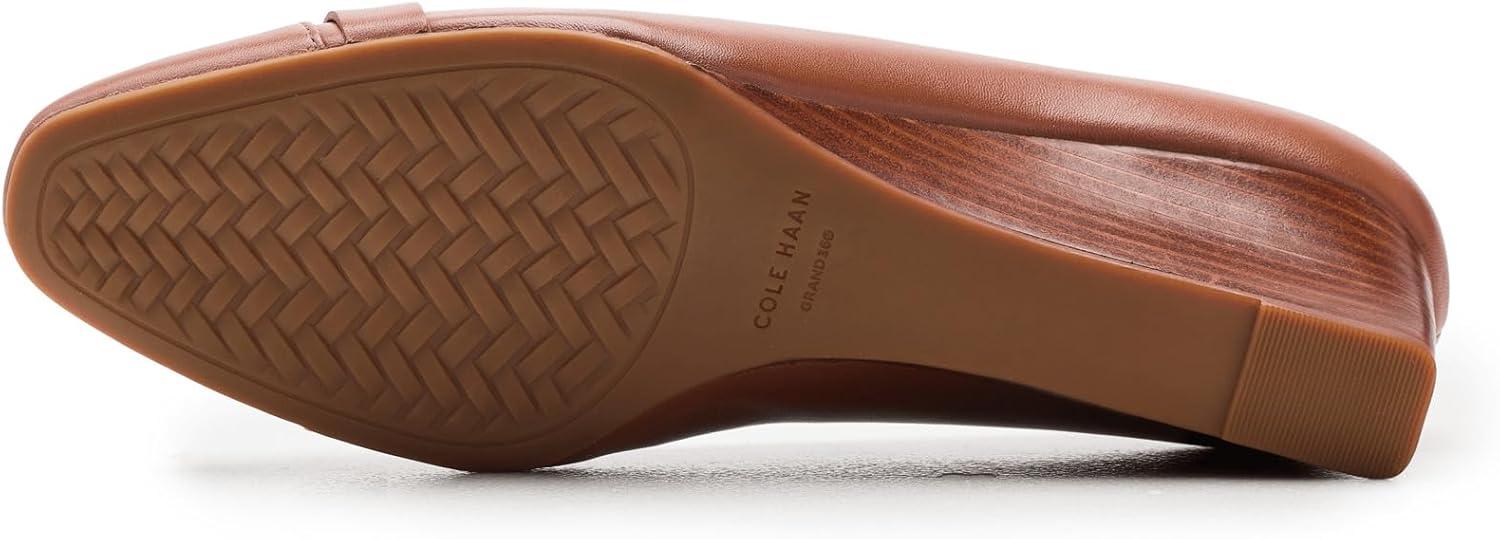 image:imageCole Haan Womens Goto Malta Bow WedgeBritish Tan Leather