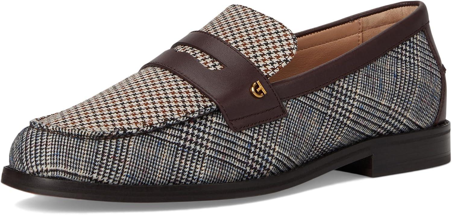 image:imageCole Haan Womens Lux PinchMulti Mini Plaid Textile