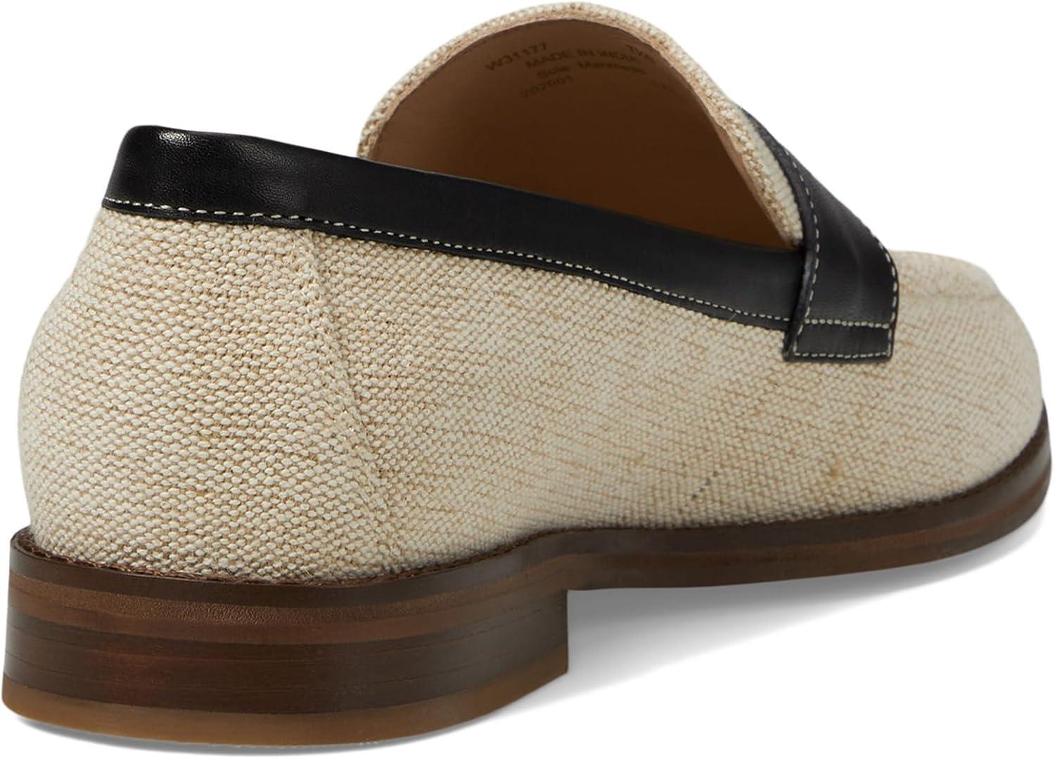 image:imageCole Haan Womens Lux PinchNatural CanvasBlack Ltr
