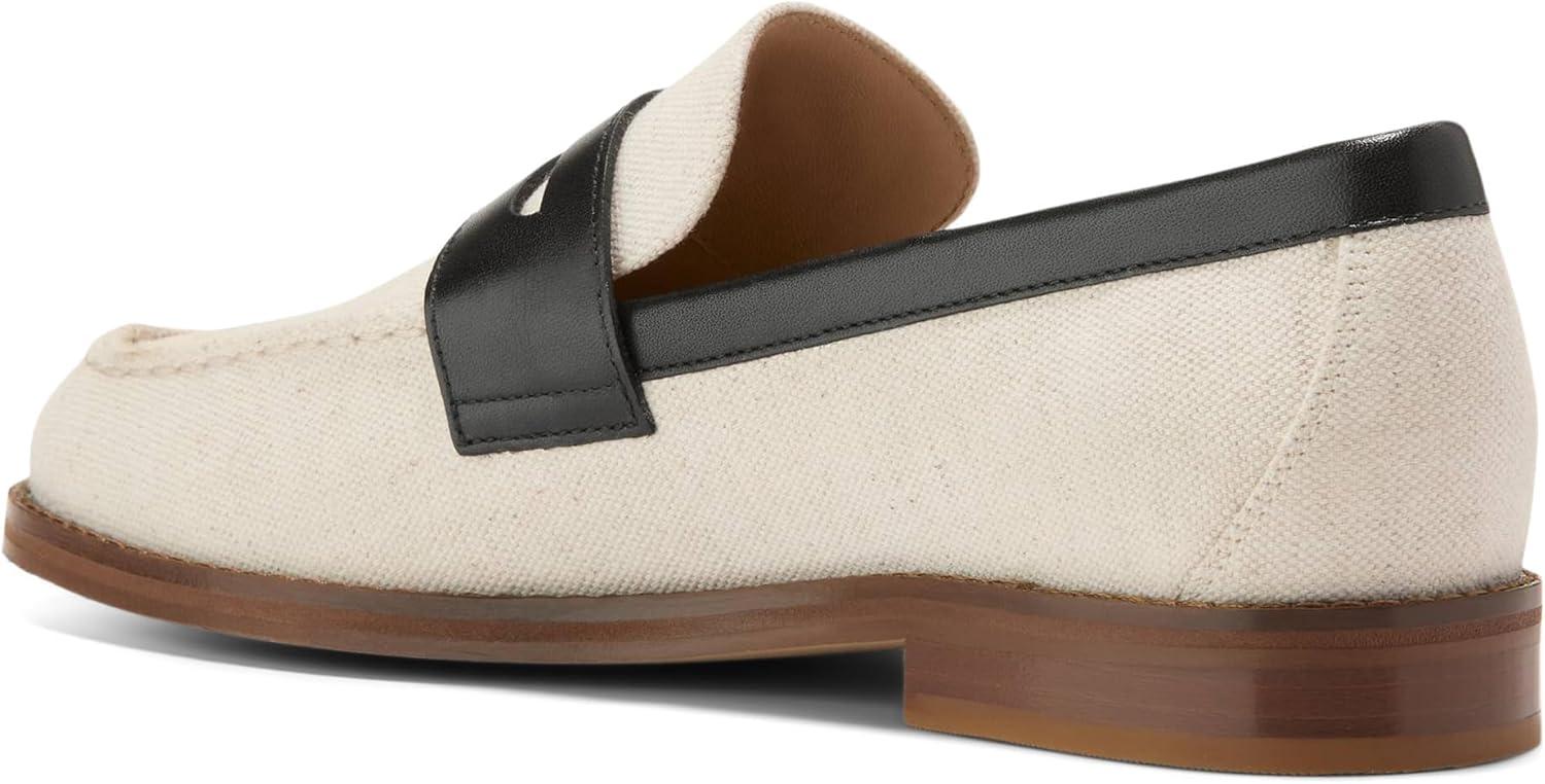 image:imageCole Haan Womens Lux PinchNatural CanvasBlack Ltr