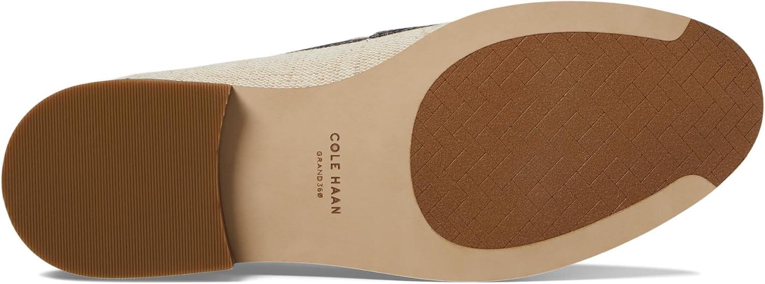 image:imageCole Haan Womens Lux PinchNatural CanvasBlack Ltr
