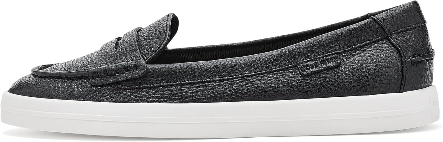 image:imageCole Haan Womens Nantucket DriftBlack Tumbled Leather