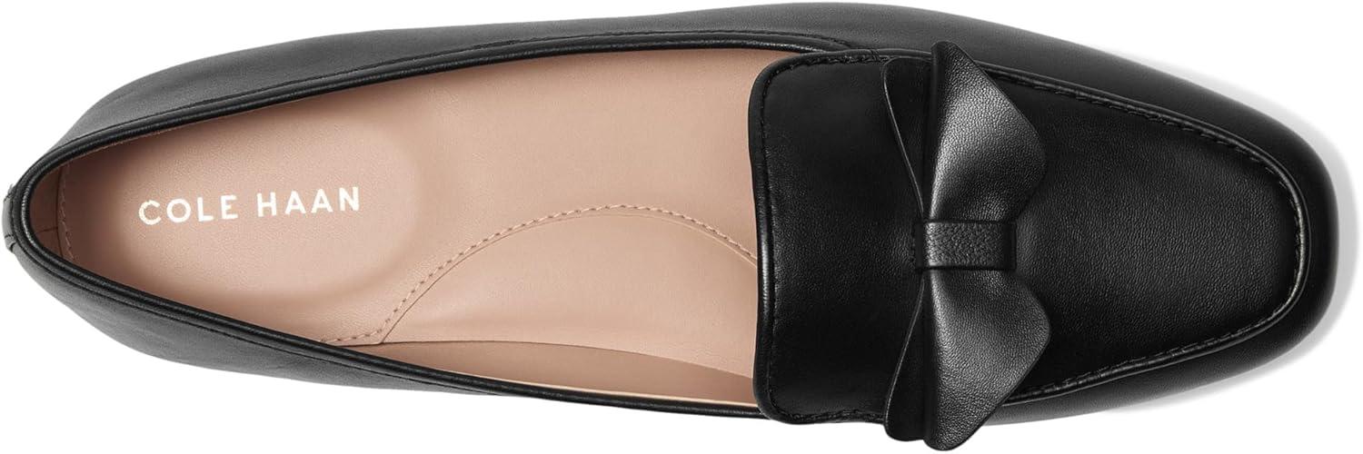 image:imageCole Haan Womens Payson Soft Construction BowBlack Leather