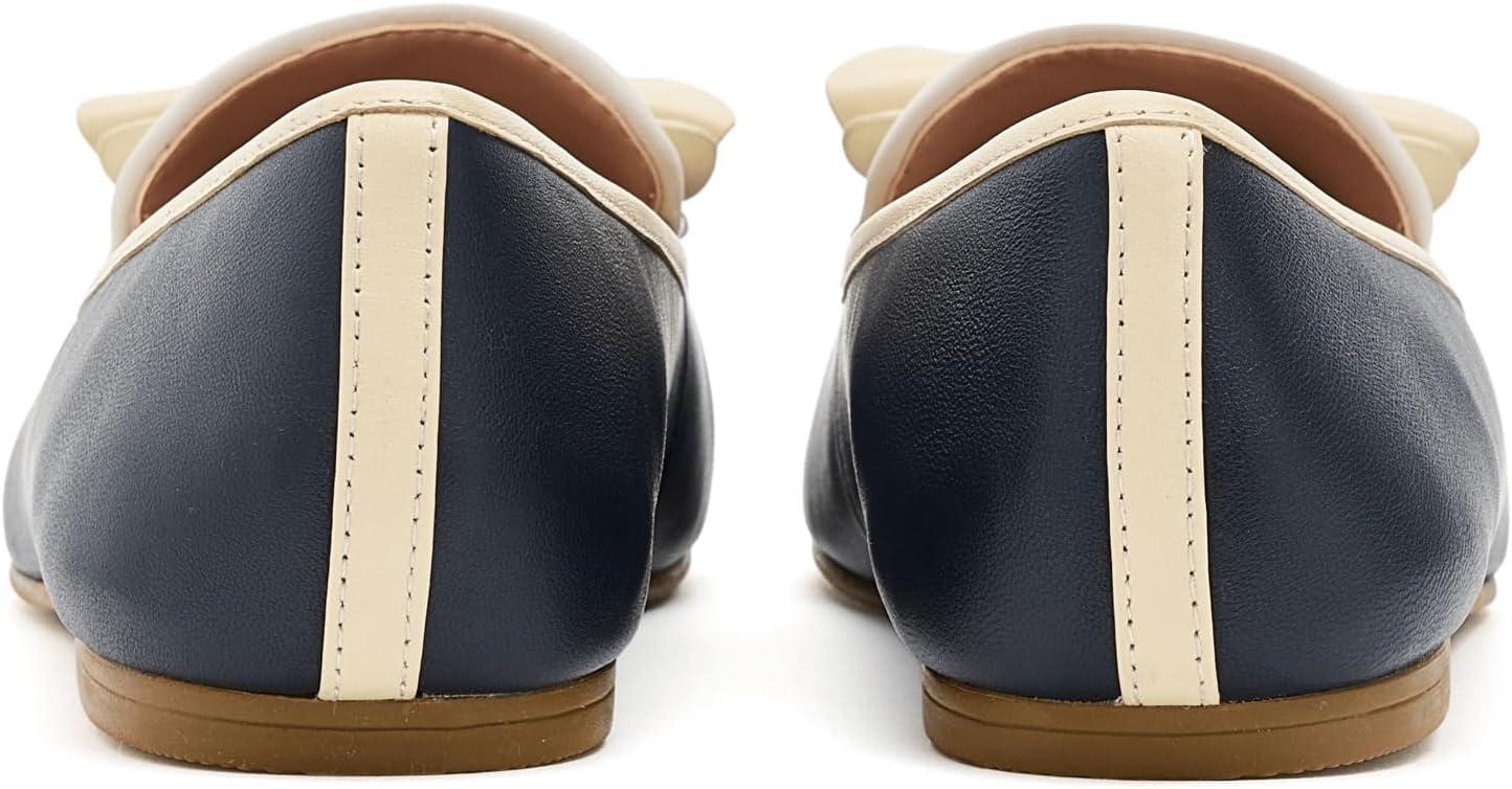 image:imageCole Haan Womens Payson Soft Construction BowCh Midnight Moon LthrCh PowderAlabaster Gleam