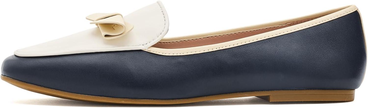 image:imageCole Haan Womens Payson Soft Construction BowCh Midnight Moon LthrCh PowderAlabaster Gleam