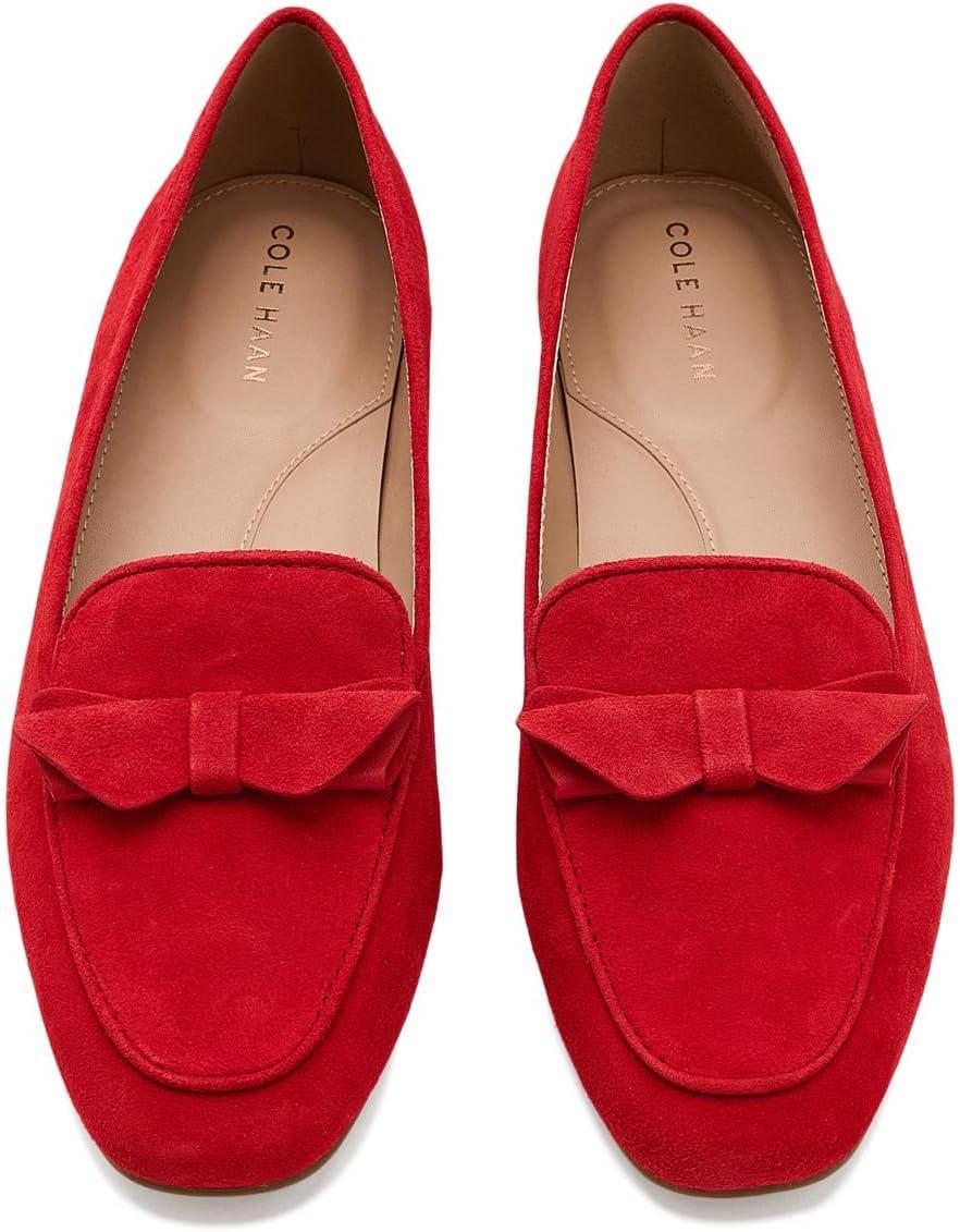 image:imageCole Haan Womens Payson Soft Construction BowSalsa Suede