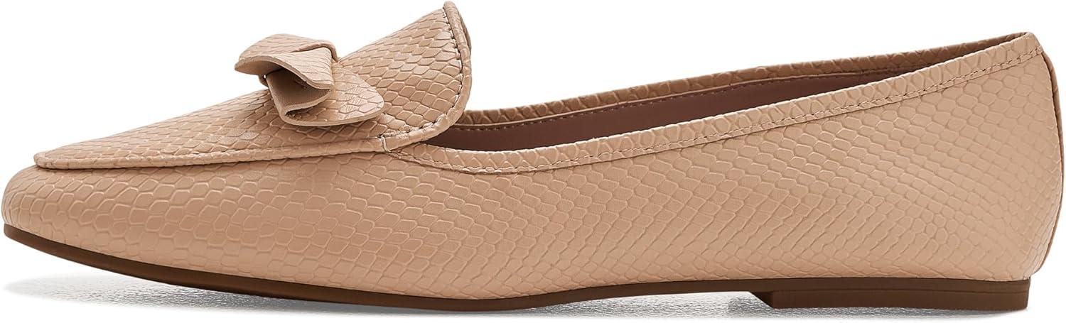 image:imageCole Haan Womens Payson Soft Construction BowSoft Buff Snake Print Leather