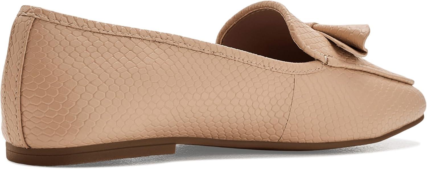 image:imageCole Haan Womens Payson Soft Construction BowSoft Buff Snake Print Leather