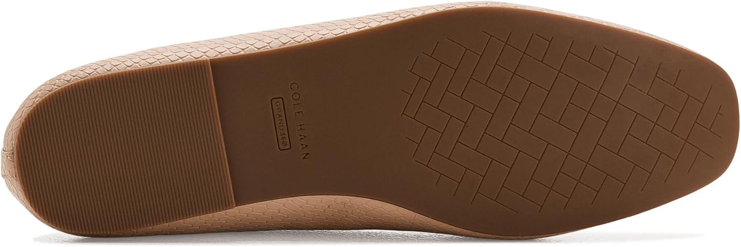 image:imageCole Haan Womens Payson Soft Construction BowSoft Buff Snake Print Leather