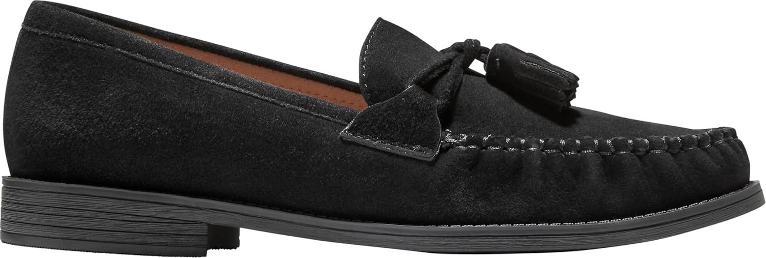 image:imageCole Haan Womens Stassi Soft TasselBlack Suede