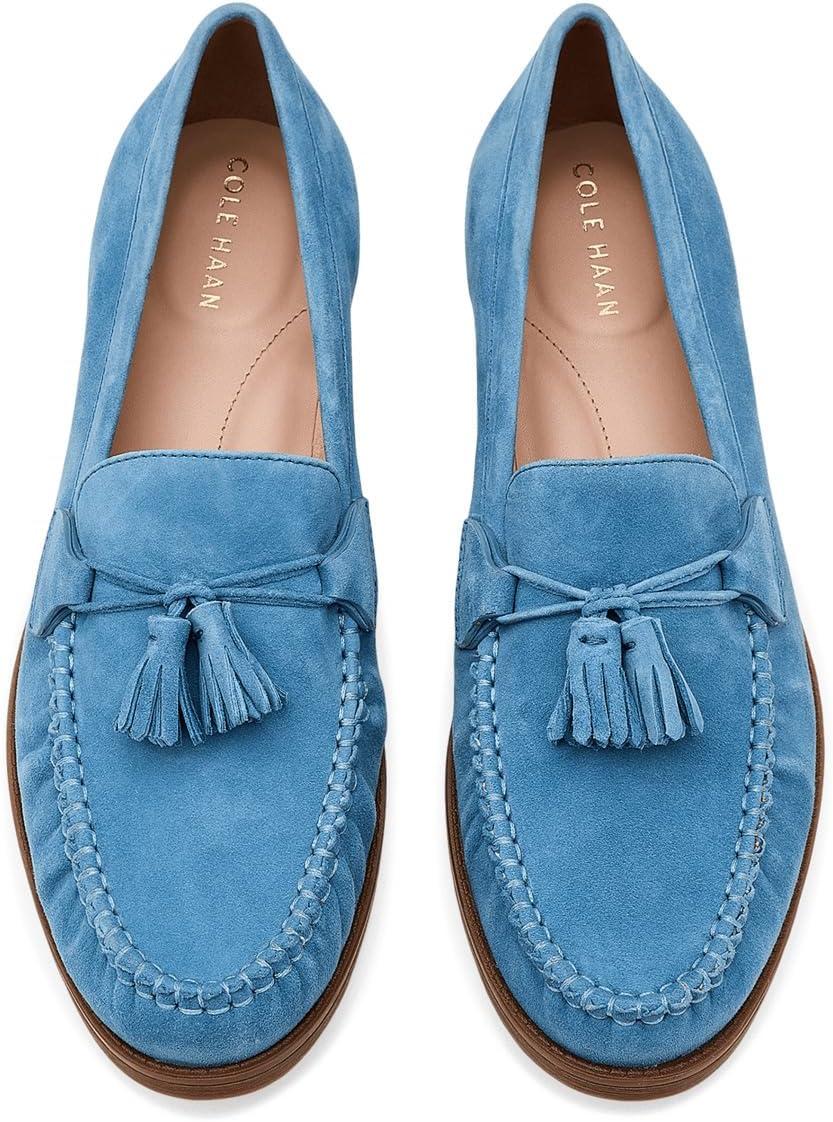 image:imageCole Haan Womens Stassi Soft TasselProvincial Blue Suede