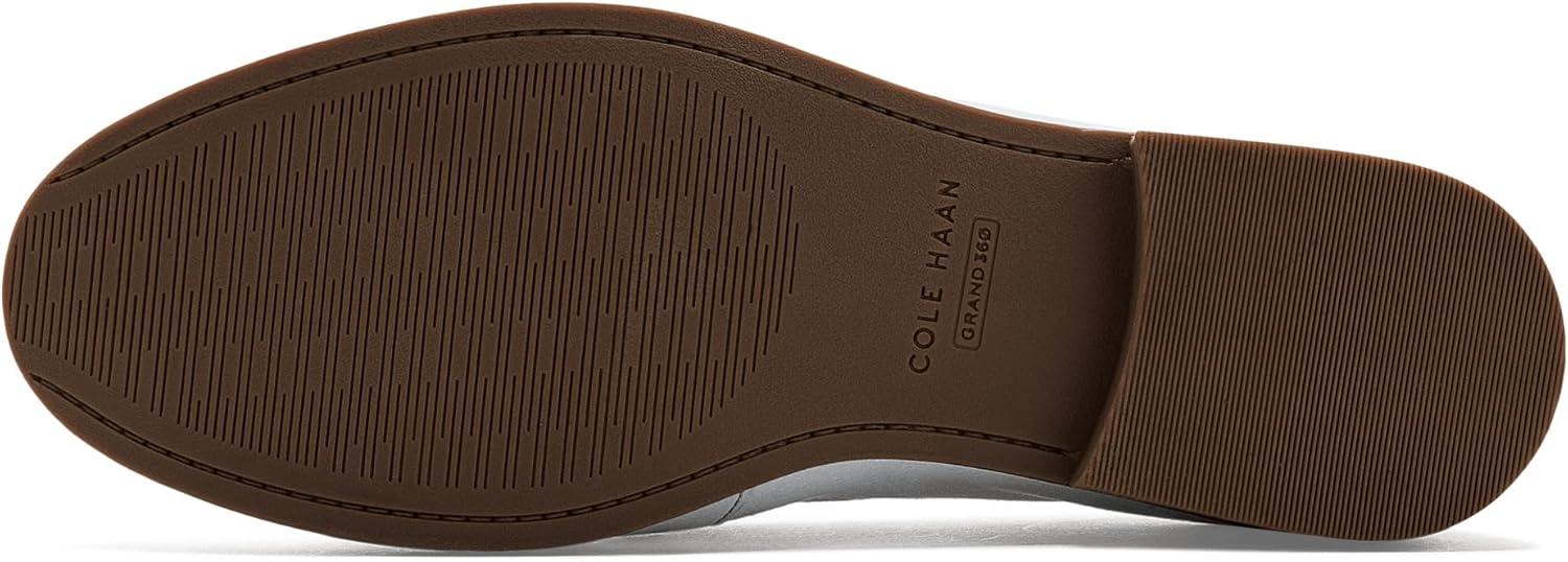 image:imageCole Haan Womens Stassi SoftBallad Blue SuedeBiscuit LeatherPowder Leather