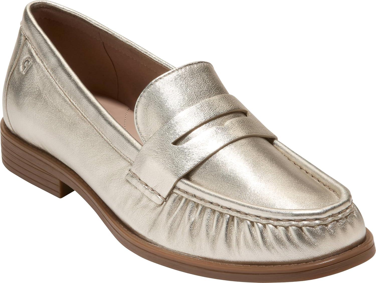 image:imageCole Haan Womens Stassi SoftSoft Gold Leather