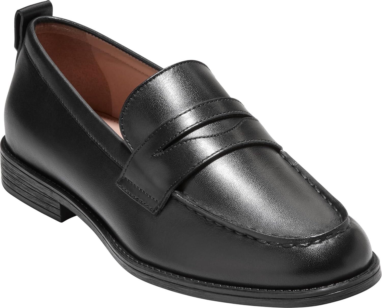 image:imageCole Haan Womens StassiBlack Waterproof Leather