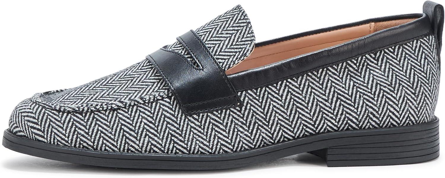 image:imageCole Haan Womens StassiHerringbone TextileBlack Leather