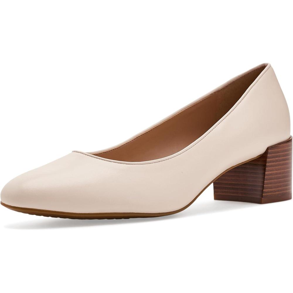 image:imageCole Haan Womens 45mm High Heel Goto Shayla Block HeelSand Dollar Leather