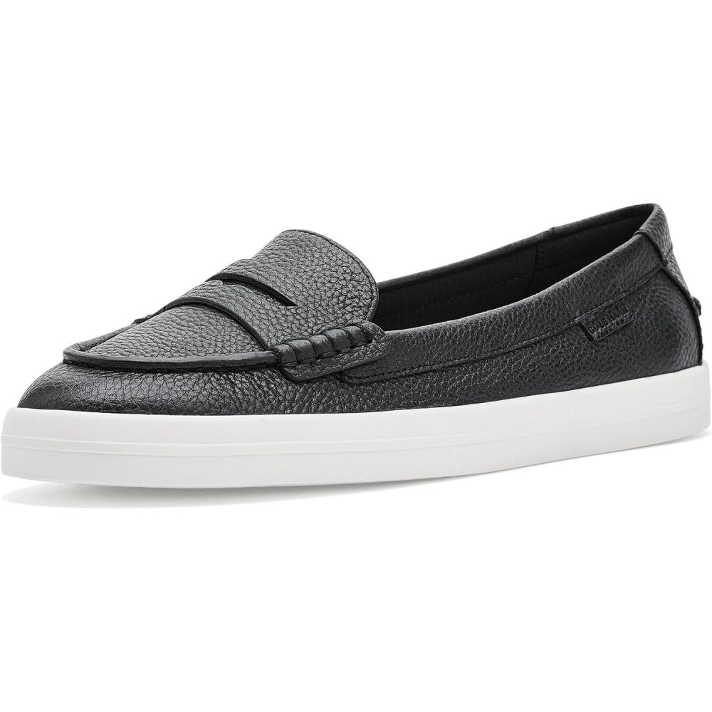 image:imageCole Haan Womens Nantucket DriftBlack Tumbled Leather