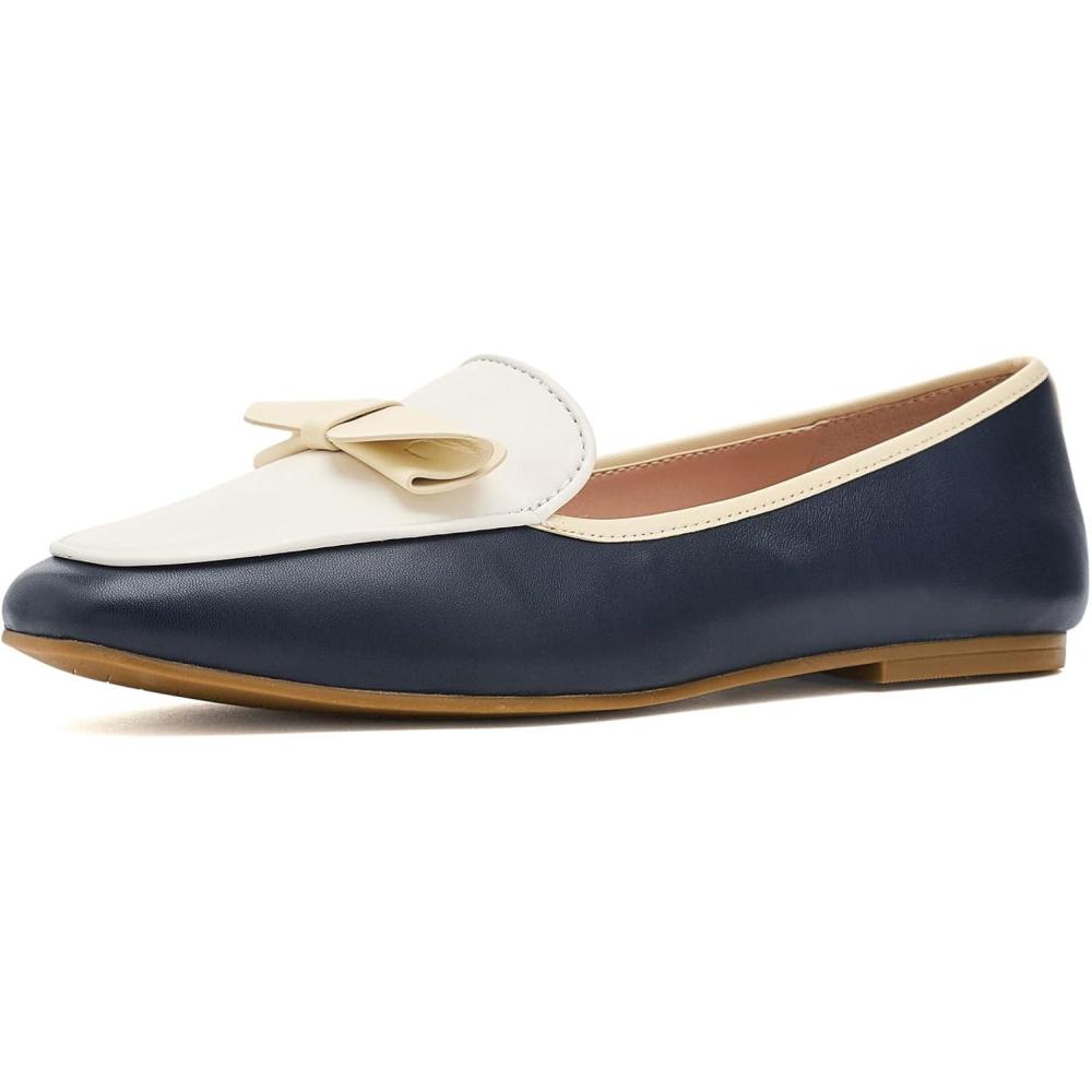 image:imageCole Haan Womens Payson Soft Construction BowCh Midnight Moon LthrCh PowderAlabaster Gleam