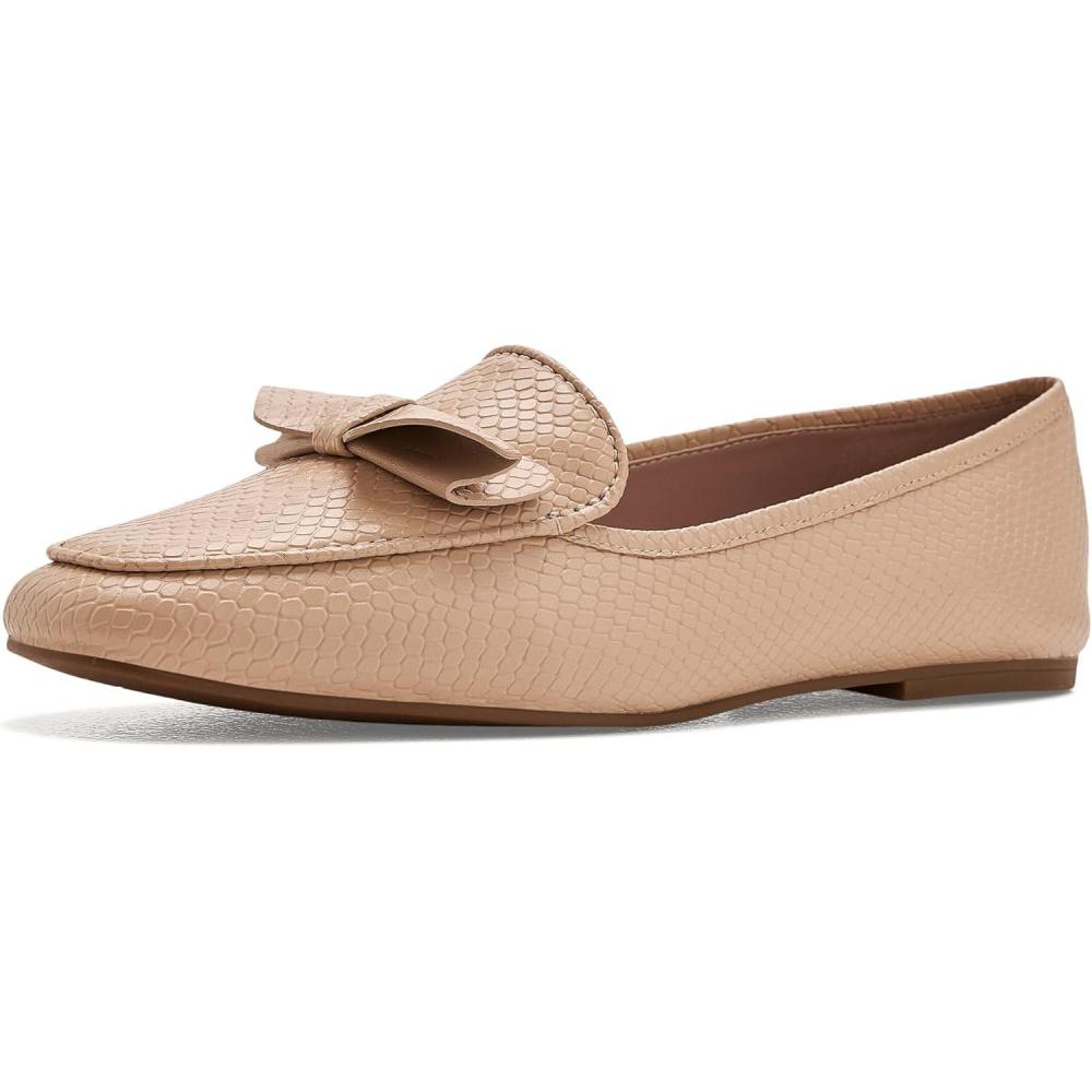 image:imageCole Haan Womens Payson Soft Construction BowSoft Buff Snake Print Leather