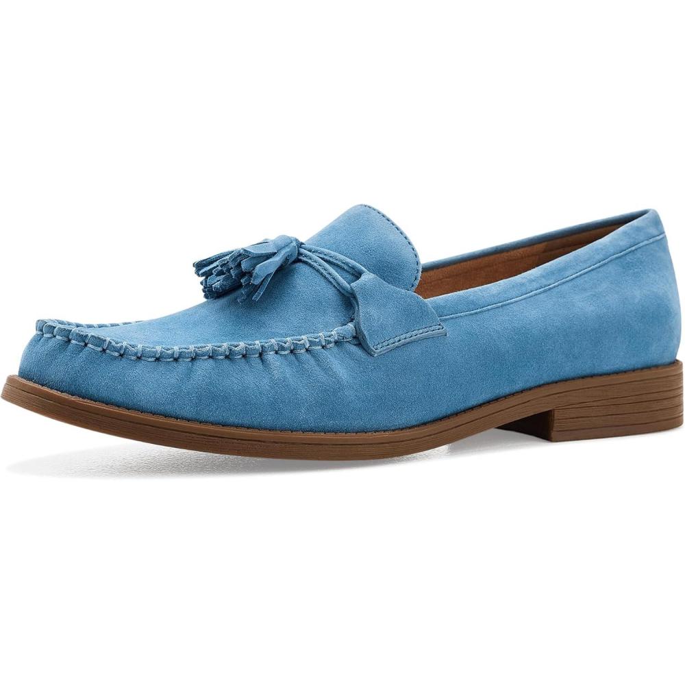 image:imageCole Haan Womens Stassi Soft TasselProvincial Blue Suede