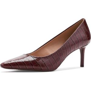 Cole Haan Women’s 65mm High Heel Go-to Janey(Mahogany Crocodile Print Leather)