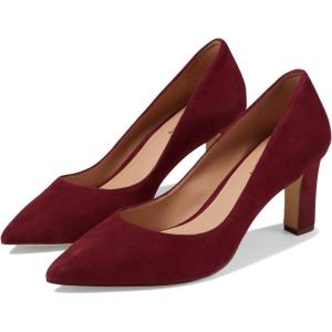 Cole Haan Women’s 75mm High Heel Mylah(Black Cherry Suede/Patent Leather)