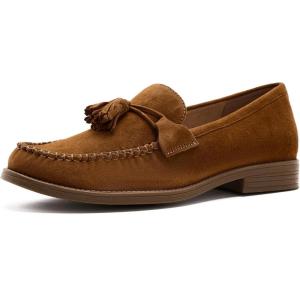 Cole Haan Women’s Stassi Soft Tassel(Tobacco Suede)