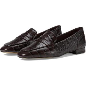 Cole Haan Women’s Tarese Soft(Dark Chocolate Croc Print Leather/Brown)