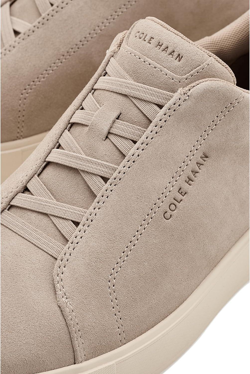 image:imageCole Haan Mens Grandpro Luxe SliponOxford Tan SuedeIvory