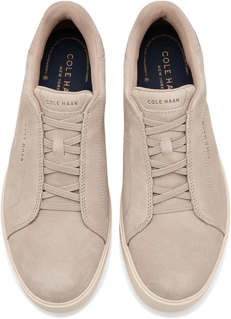 image:imageCole Haan Mens Grandpro Luxe SliponOxford Tan SuedeIvory