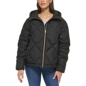 Cole Haan Women’s Essential Diamond Quilted Jacket(Black)